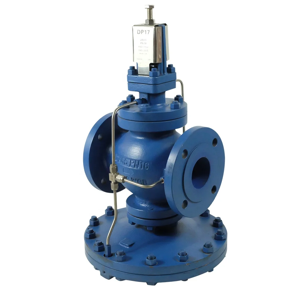 

DKV DP17 Pilot Operated Pressure Reducing Valve DIN DN50 PN16 Flange Pilot Operated Steam Pressure Regulator Reducing Valve