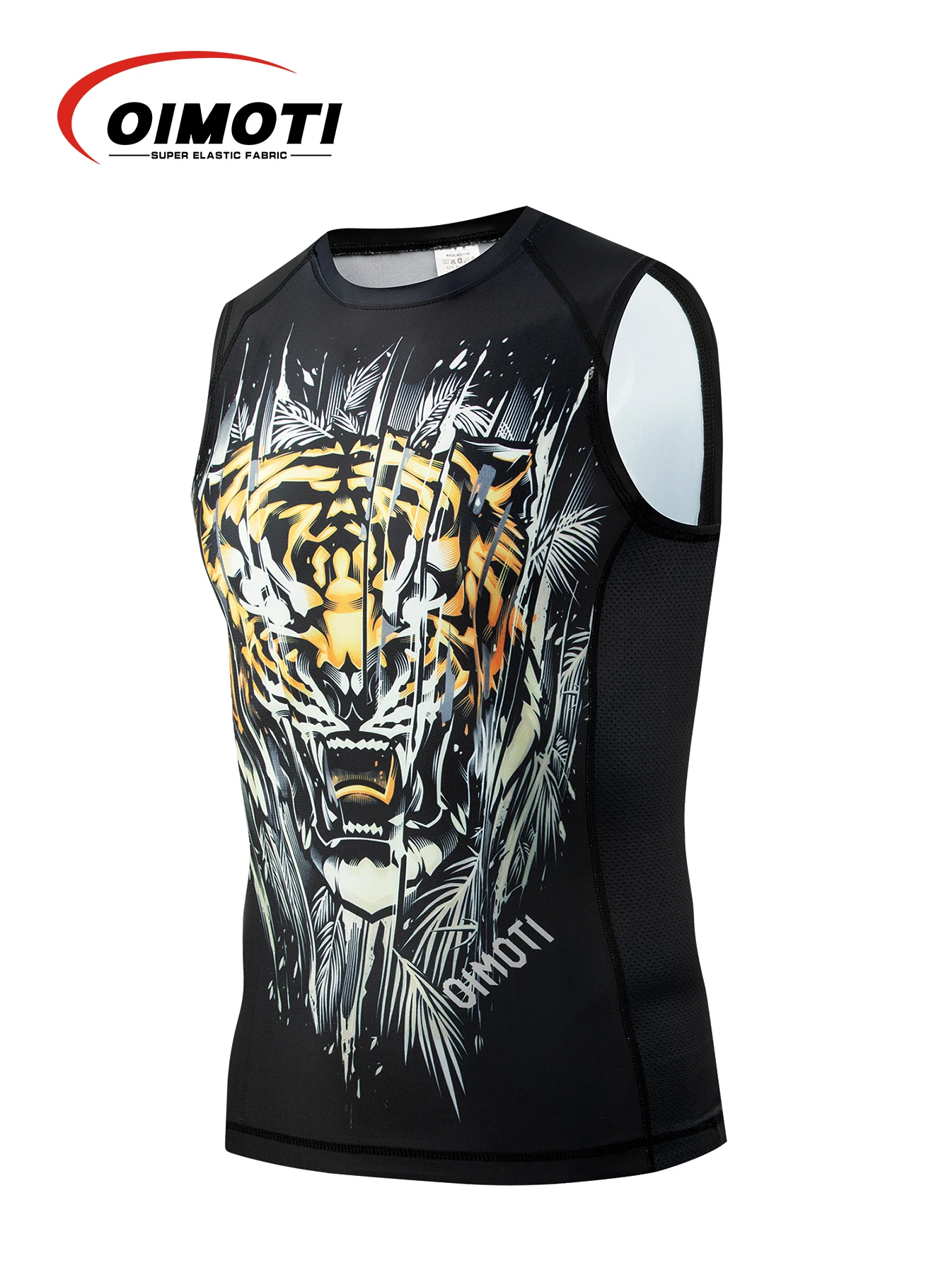 Hoge Elasticiteit Sneldrogend Vest Strak Vest Boksen Fitness Sportvest Hardlopen Volleybal Dikke Lycra Vest Antislipstrip