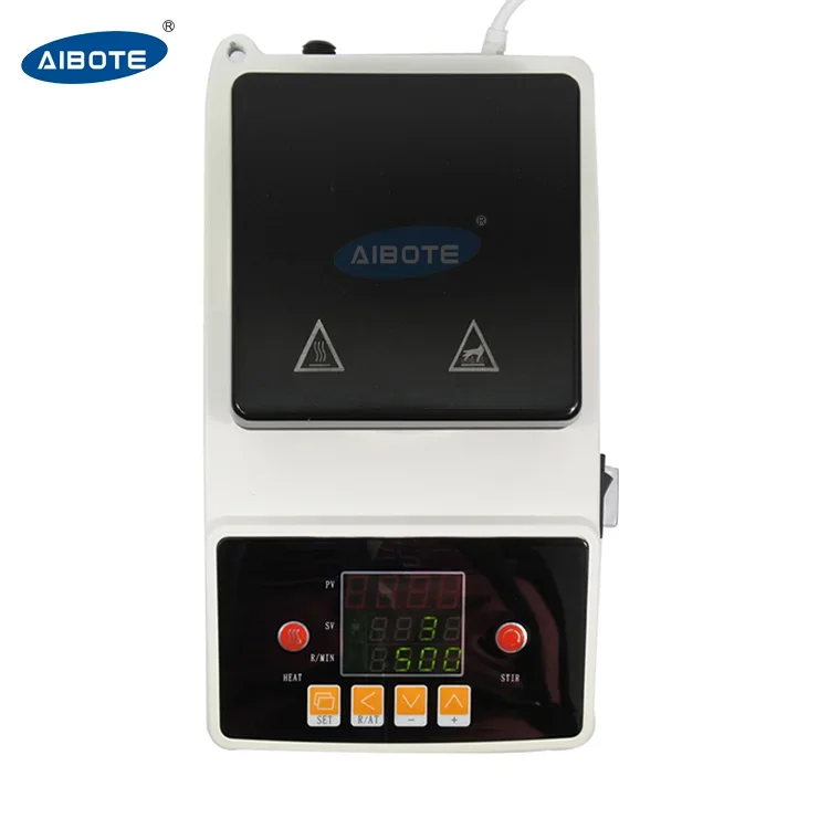 5L 7x7 inch laboratory Mixer And Heater Ceramic Digital Hotplate Magnetic Stirrer