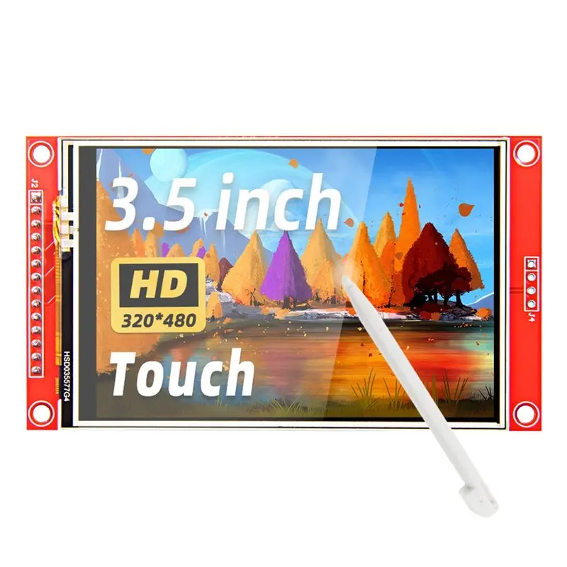 A003 3.5 Inch TFT LCD Display Module with Touch ILI9488 Driver 320x480 SPI Port Serial Interface (9 IO) for Ard Stm32