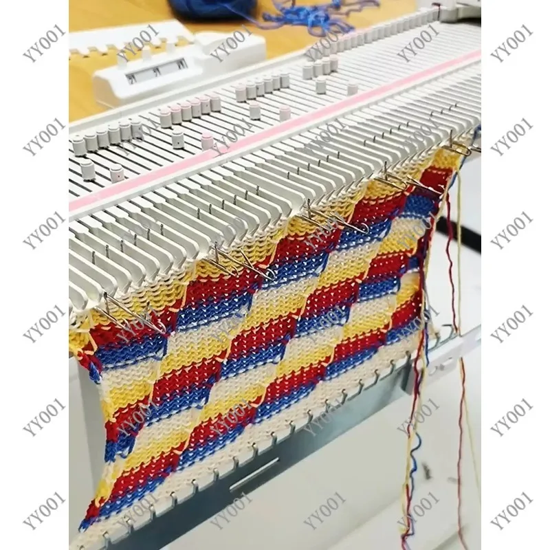 LK150 Knitting Machine Parts 6.5mm Medium Gauge Silver Shank Stitches Accessory