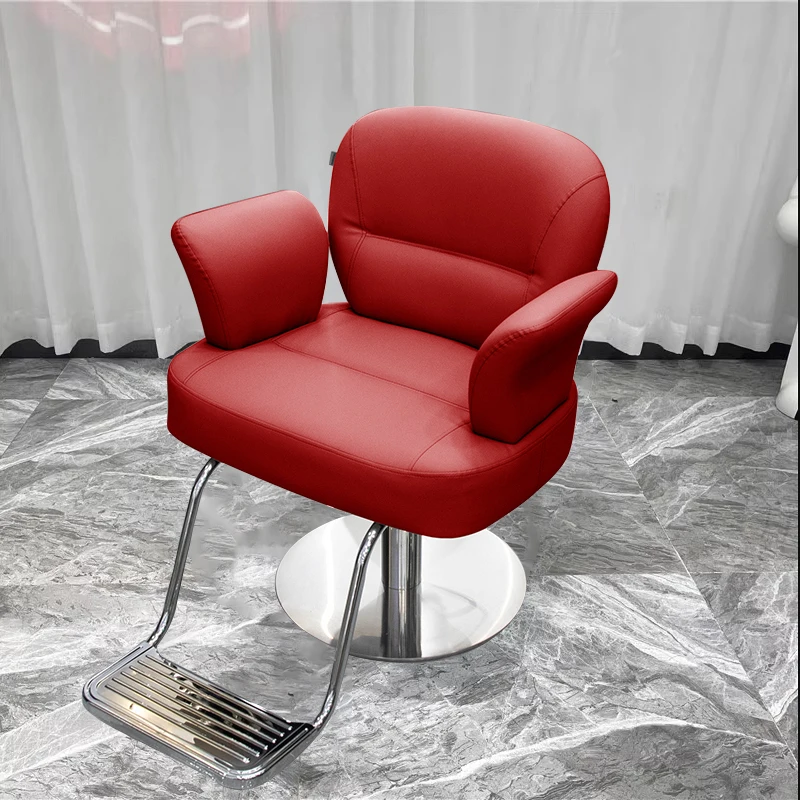 

Facial Beauty Barber Chairs Aesthetic Swivel Makeup Professional Barber Chairs Recliner Stool Silla De Barbero Salon Equipment