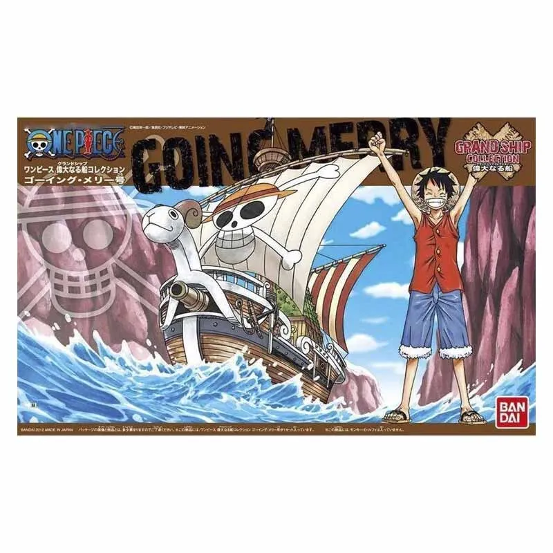 

Bandai genuine Great Ship 03 Golden Merry Straw Hat Monkey D Luffy One Piece anime character accessories assembly set
