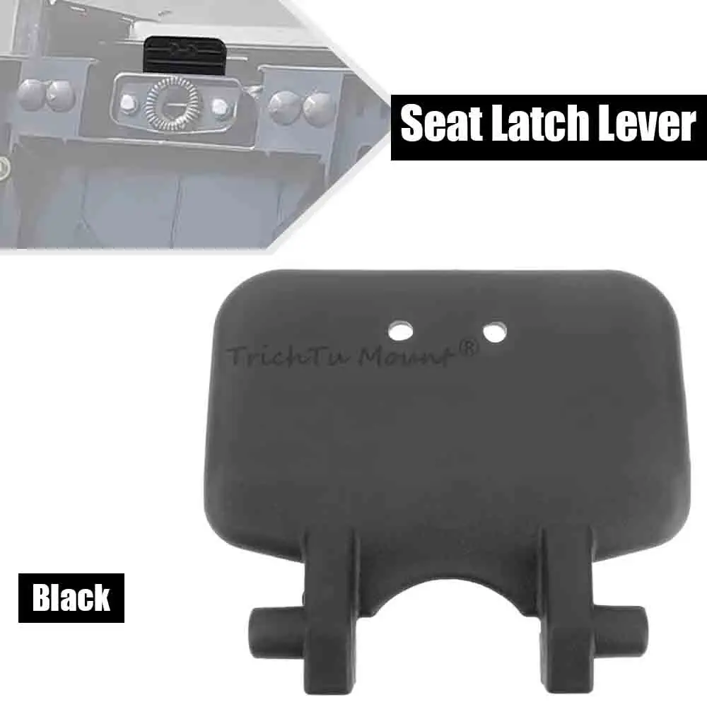 For Polaris GENERAL XP 1000 Deluxe RIDE COMMAND Edition 2022 Motorcycle Accessories 1 PCS Black Plastic Seat Latch Lever