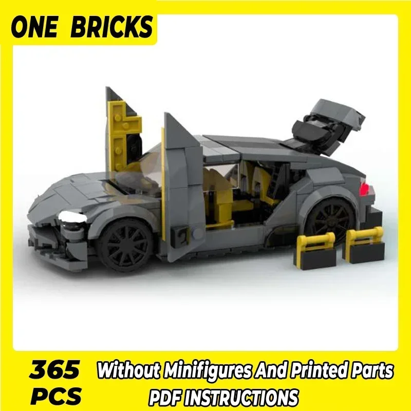 City Supercar Model Moc Building Bricks Speed Champion Gemera Technology Modular Blocks Gifts Christmas Toys DIY Sets Assembly