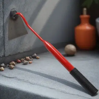 Small Hoe Garden Handheld Hoe Comfortable Smooth Handle Weeding Planting Gardening Outdoor Farm Tool Hand Plow