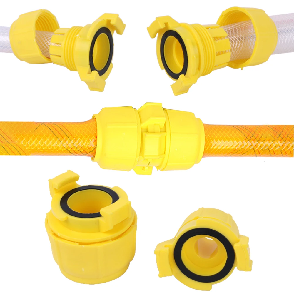 1PCS 1/2" 3/4" 1" Hose Adapter for Pipe Tubes Quick Connector Connect Repair Garden Watering Wash Car Rotate Buckle Connection