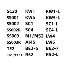 Lishi 도구 KW5 SC1 SC4 KW1 M1 M2 AM5 R52 LW4 R52L BE2-7 TE2 SC20 SS001 SS003 SS002 2in1 lishi 도구