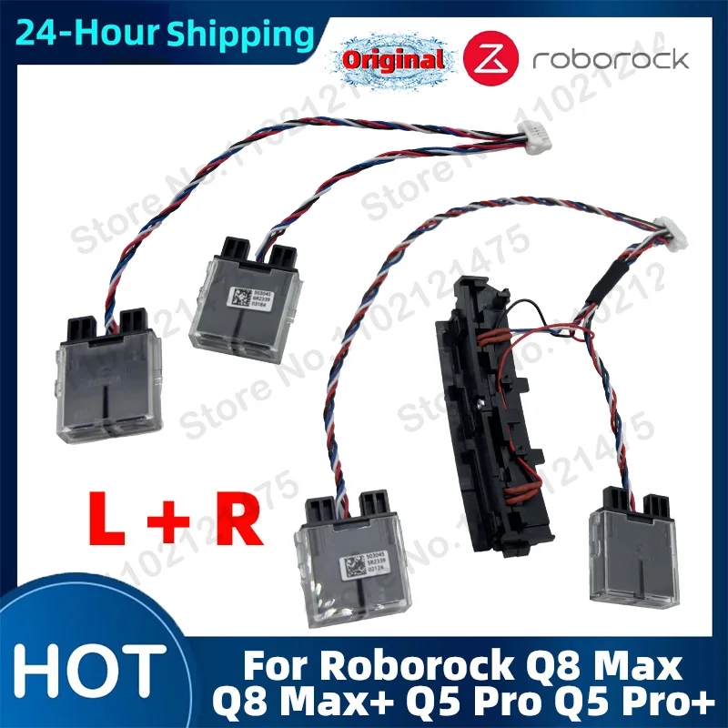 

Original Left Right Cliff Harness Assembly Parts Roborock Q8 Max Q8 Max+ Q5 Pro Q5 Pro+ Vacuum Cleaner Cliff Sensor Accessories