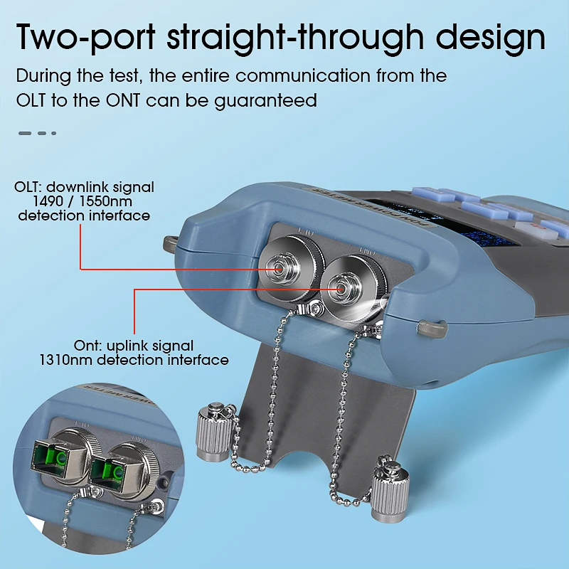 COMPTYCO AUA-330A/U UPC/APC port(optional) 1310/1490/1550nm Fiber Optical PON Power Meter FTTX/ONT/OLT