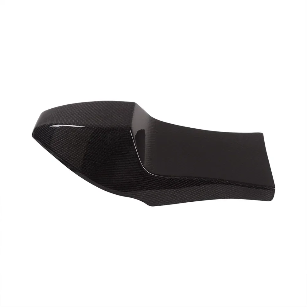 

For K75 K100 Motorcycle Rear Seat Ornamental Cover Carbon Fiber Gloss Cafe Racer Scrambler Custom