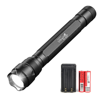 UltraFire WF-502D LED Tactical Flashlight Super Bright 1300LM 3 Modes EDC Flash Light Portable Handheld Flashlight for Outdoor