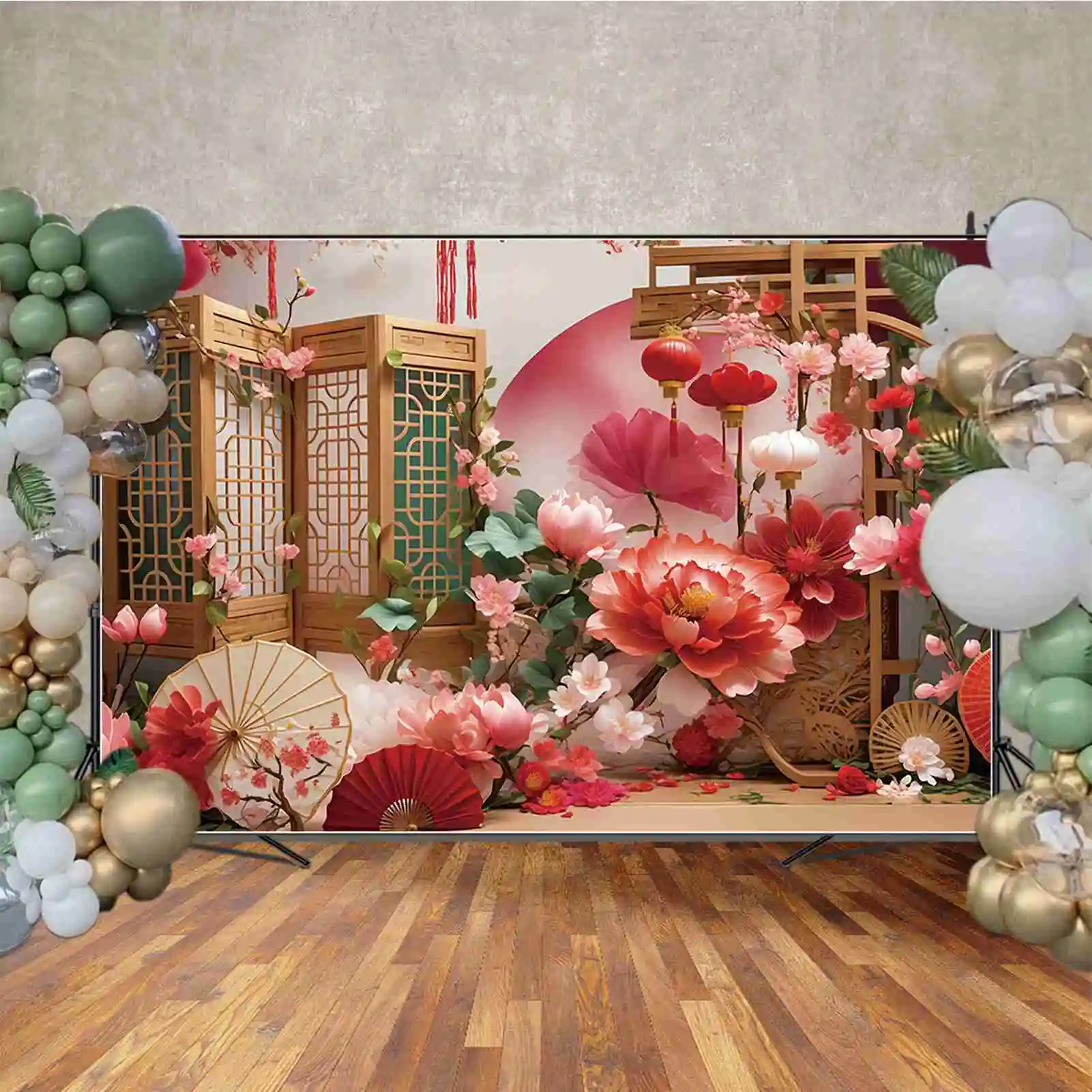 أوراق خضراء جدار الزفاف الزفاف التصوير خلفية شخصية الطفل الأطفال حفلة الديكور فوتودعوة صور الخلفيات