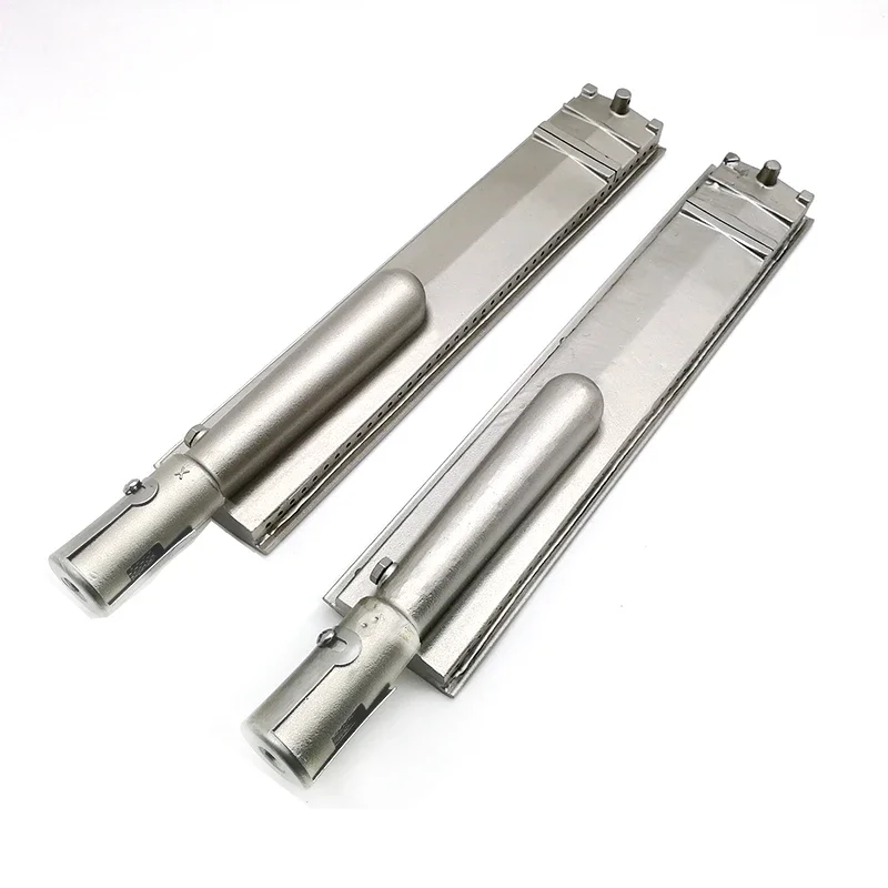 Parrilla de Gas de acero inoxidable para exteriores, quemador de hierro fundido para barbacoa, 304