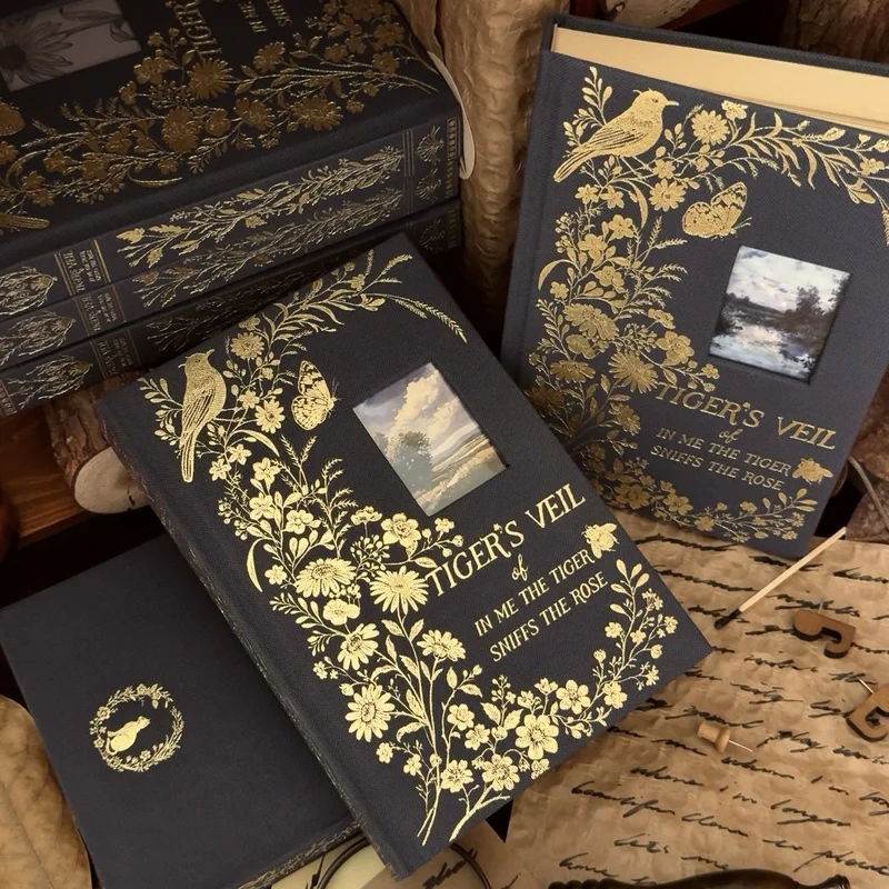 tiger-sniff-rose-cuadernos-retro-a5-folleto-de-mano-vintage-caja-de-regalo-130-paginas-en-blanco-folleto-de-mano-suministros-para-estudiantes-regalos-de-navidad