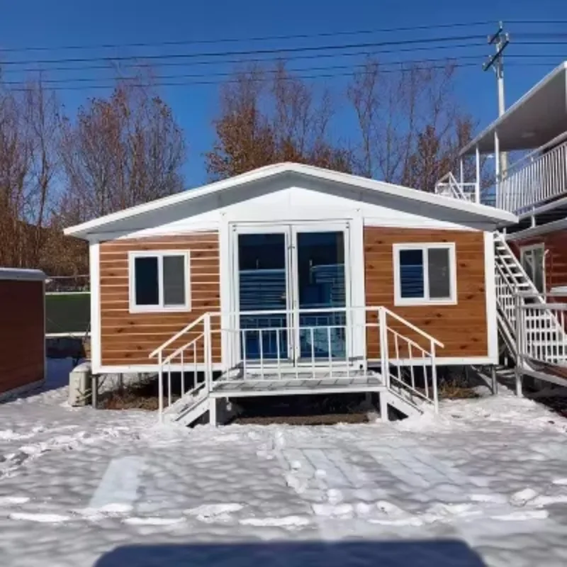 منزل حاوية جاهز صغير قابل للتوسيع 20 قدم 40 قدم غرفة قابلة للطي جاهزة 2 3 4 غرف نوم فاخرة #2