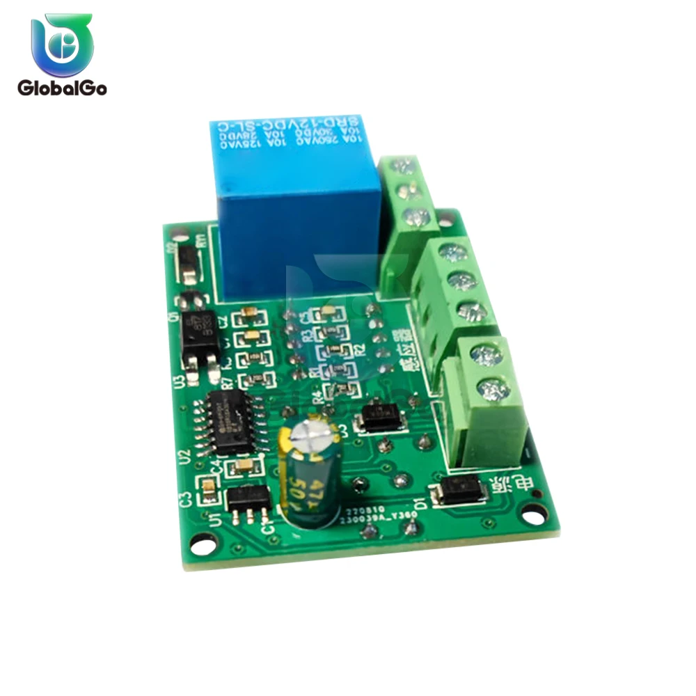 العاصمة 5V 12V 24V مكافحة وحدة أدى تأخير ترحيل الرقمية الزناد توقيت دورة تأخير التبديل دائرة المجلس توقيت وحدة التحكم
