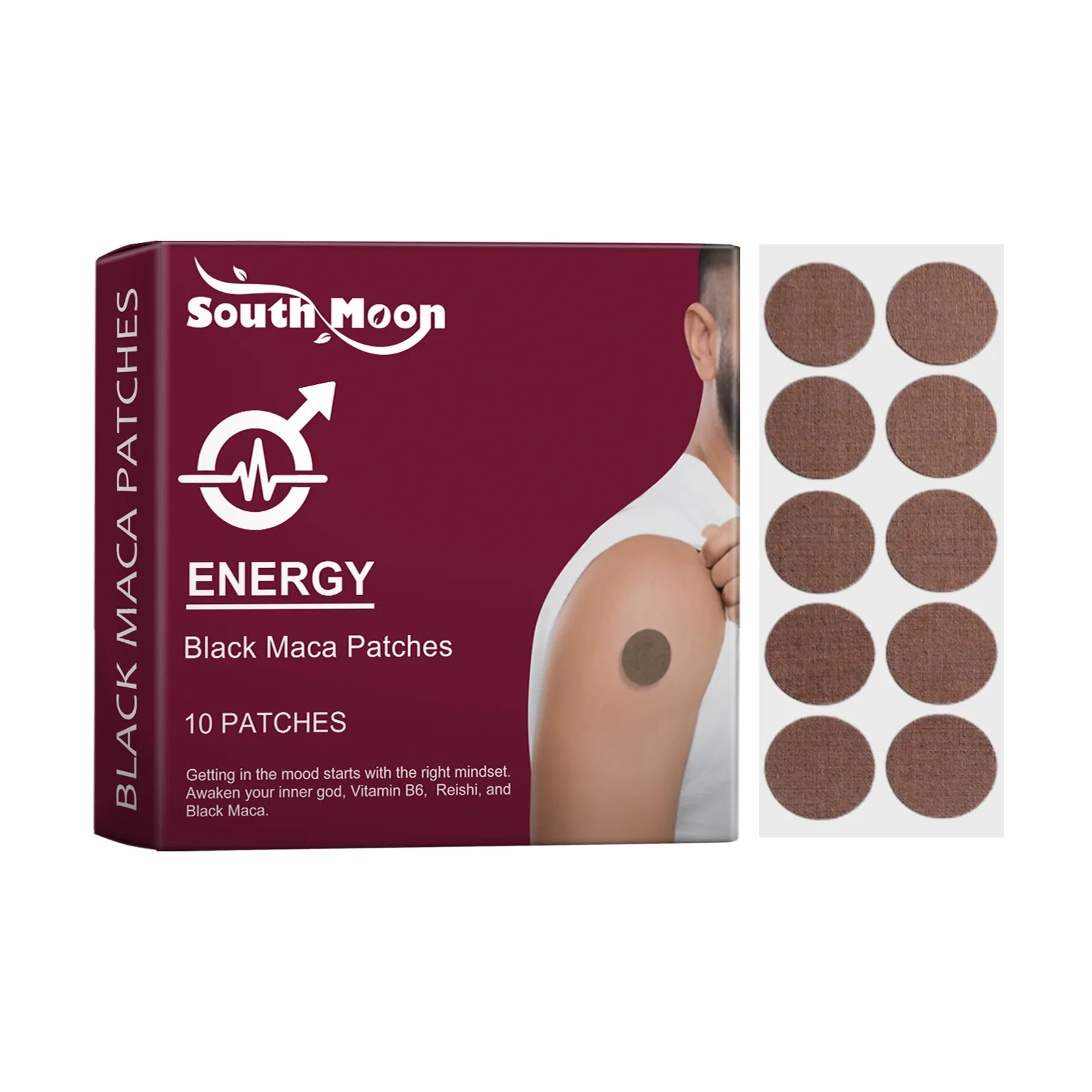 Male Enhancement Patch Energy Stamina Booster Relief Fatigue Kidney Deficiency Improve Sexual Desire Vitality Body Relax Plaster