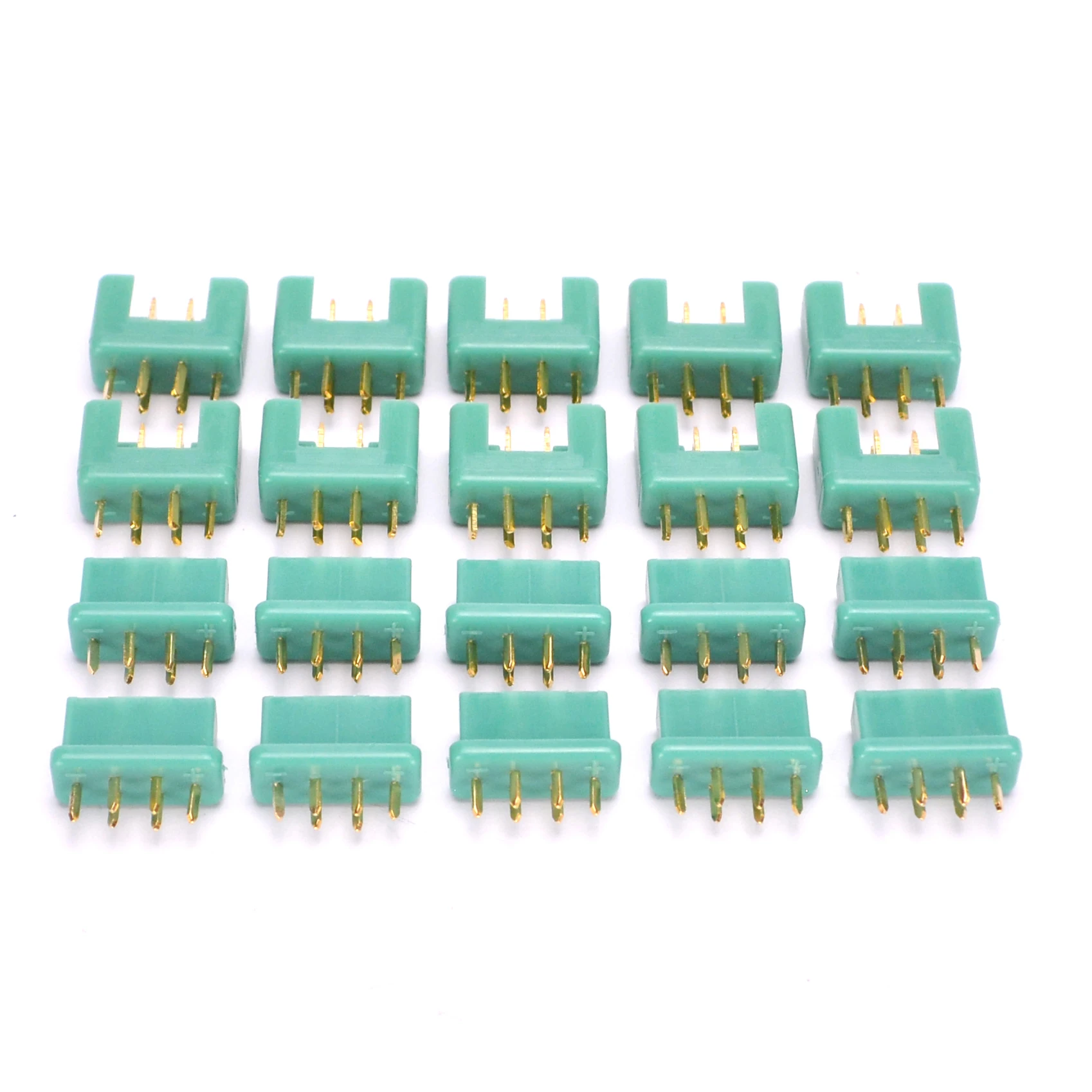 MPX Connector Plug RC 24K Connector Gold Plated Aeromodelling Field Accessories For RC Tools Parts