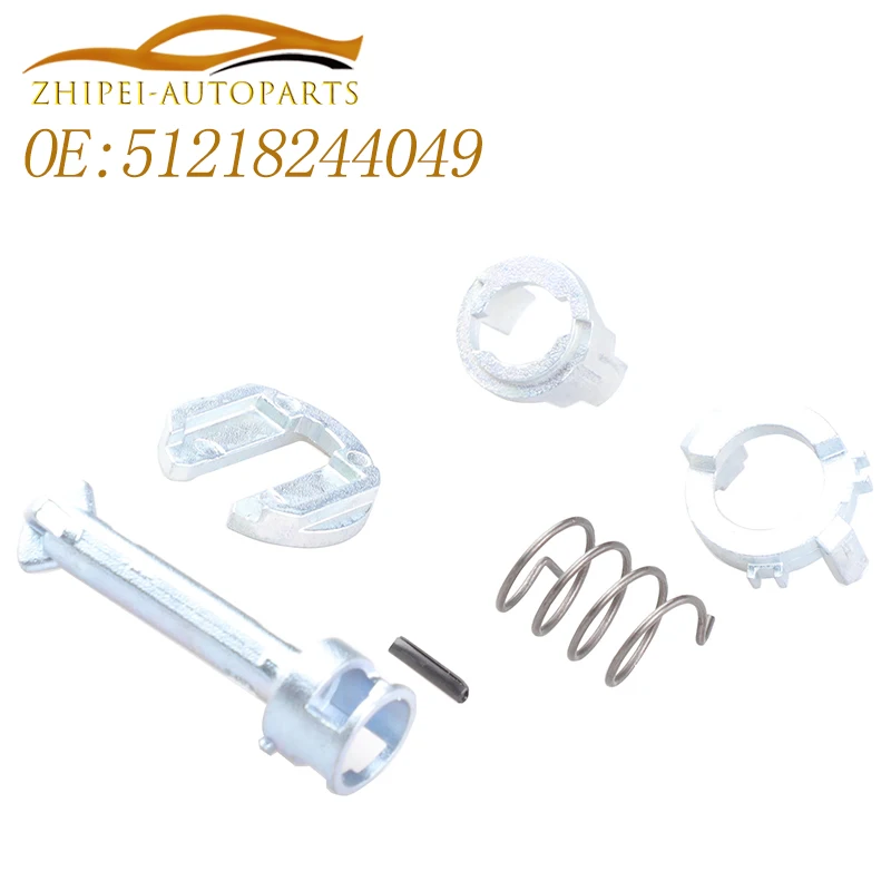 51218244049   طقم إصلاح اسطوانة قفل الباب للسيارة 51217019975 51217019976 51217019973   لسيارات BMW 3 Series X5 X3 E46 E53 E83