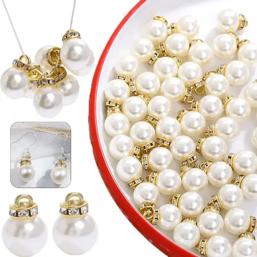 20-300Pcs White 3-14mm Imitation Pearls Round Shape High Gloss Loose Pearl Beads With Hole Craft Pearl Beads DIY Jewelry Making