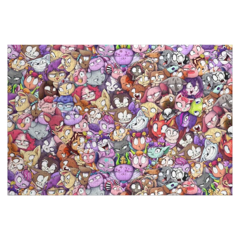 

Heart Full of Littlest Pet Shops Jigsaw Puzzle Personalized Toys Customized Photo Custom Child Photo Puzzle