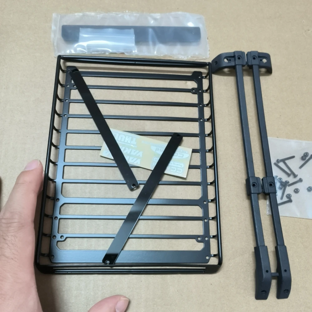 Scale 1/10 Metal Roof Rack set fit Traxxas TRX-4 2021 bronco Crawler RC Car 1 10