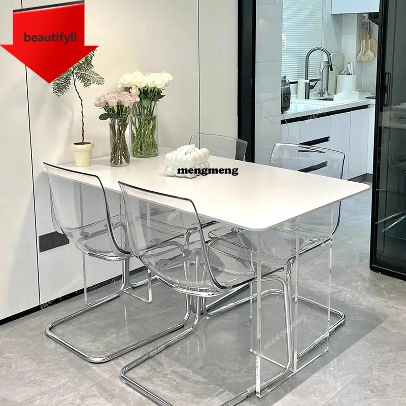 

B53 Гостиная Обеденный стол Салон Кабинет Скандинавский балкон Роскошный угловой игровой прихожая Открытый обеденный стол Кабинет Mesa Salon Furni