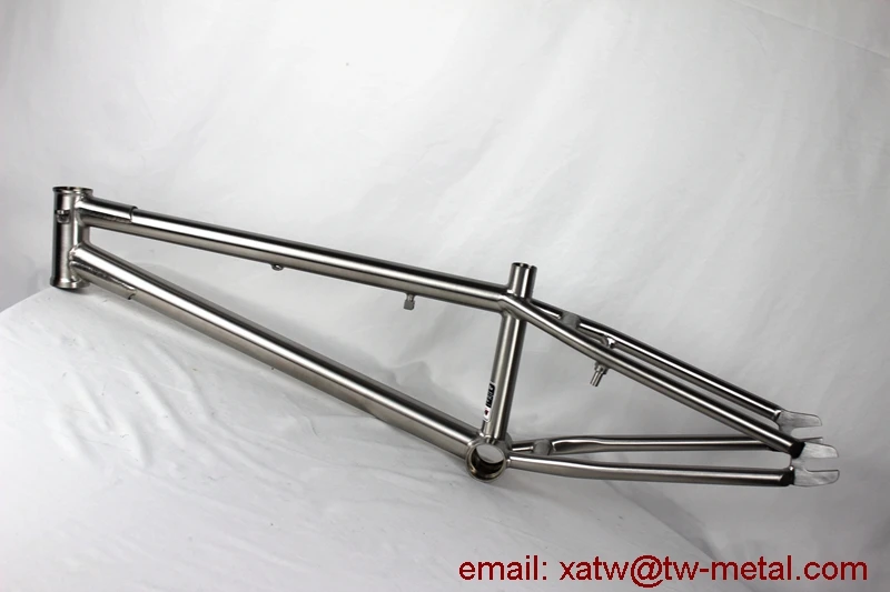 titanium BMX bike frame mid BB shell Ti bike BMX bike frames titanium BMX bicycle frame Mid BB Shell