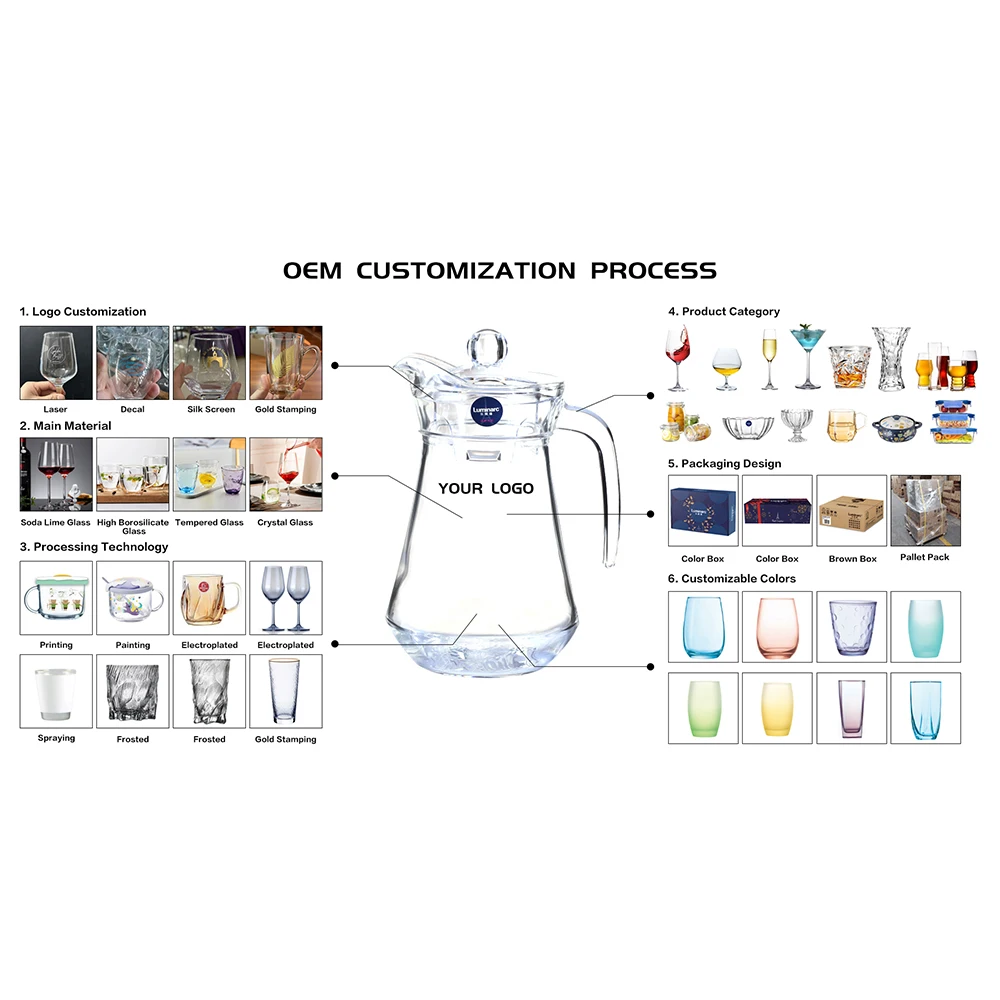 Large Glass Jar Large Volume Vertical Ribbed Beverage Juice Dispenser with Faucet Buffet