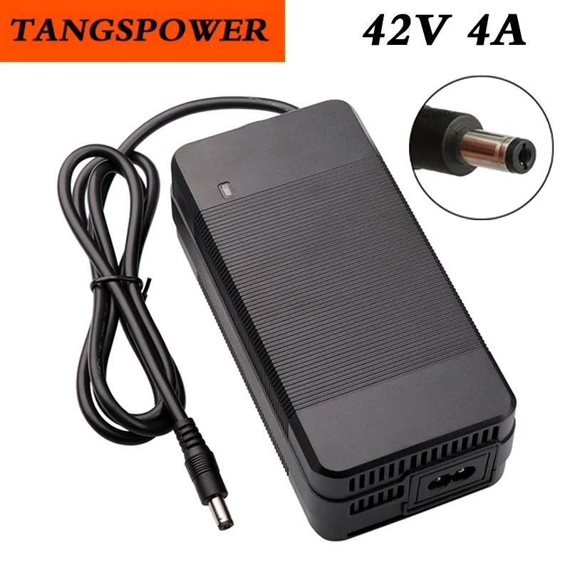 

42V 4A Lithium Battery Charger 36V 10S Li-ion Battery Pack Charger Fast Charging