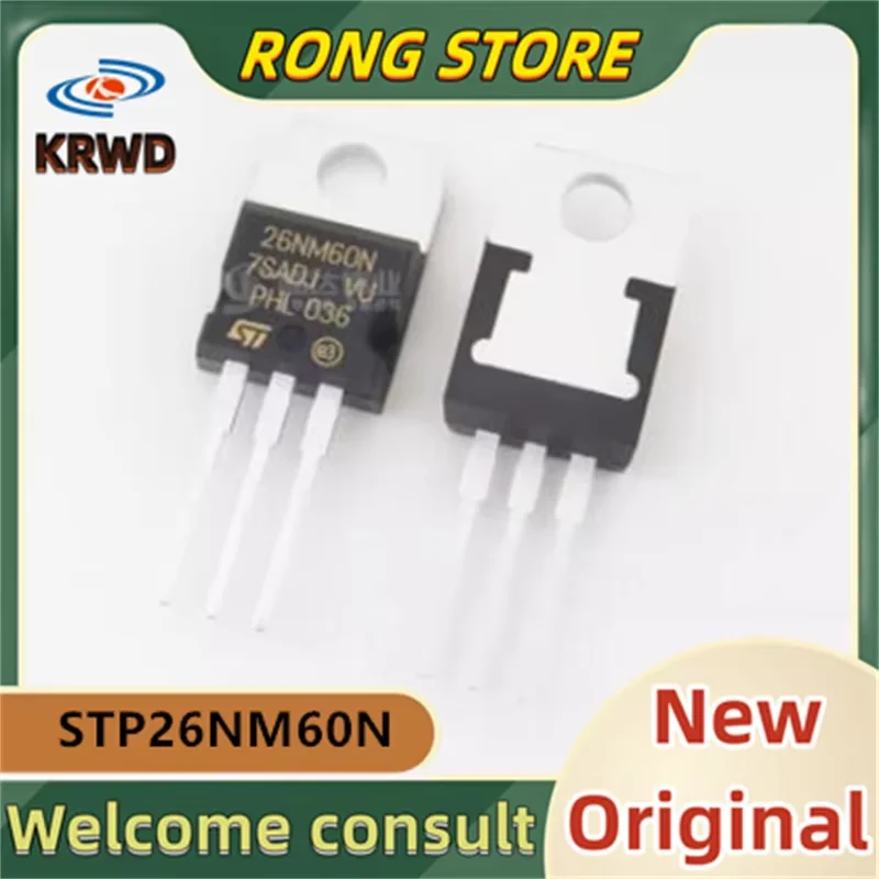 (5 قطعة) 26NM60N STP26NM60N TO-220 رقاقة جديدة ومبتكرة IC