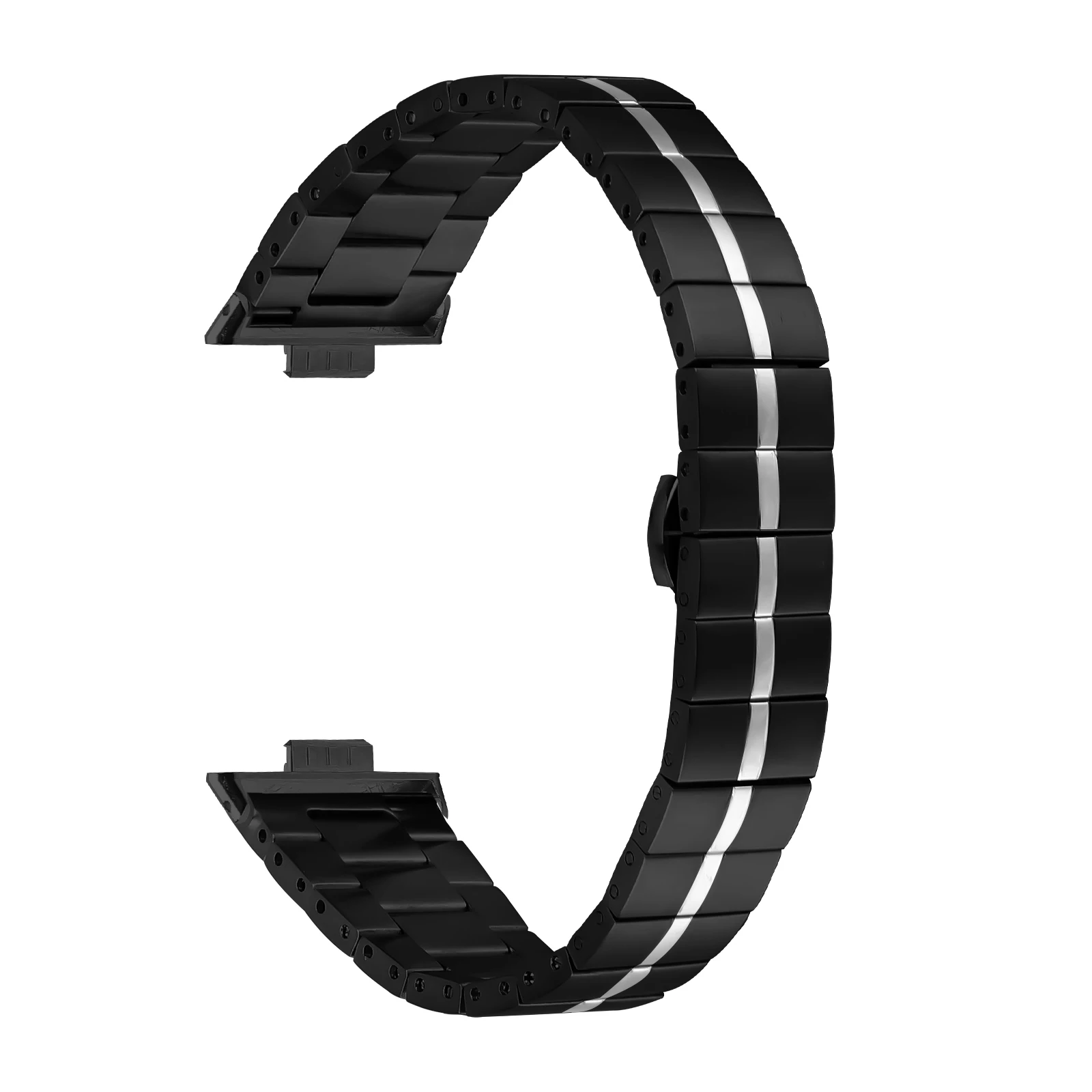 Metal Watchband for Huawei Watch Fit 3 Strap Stainless Steel Bracelet Wristband for Huawei Watch Fit 3 Smartwatch  Band Strap