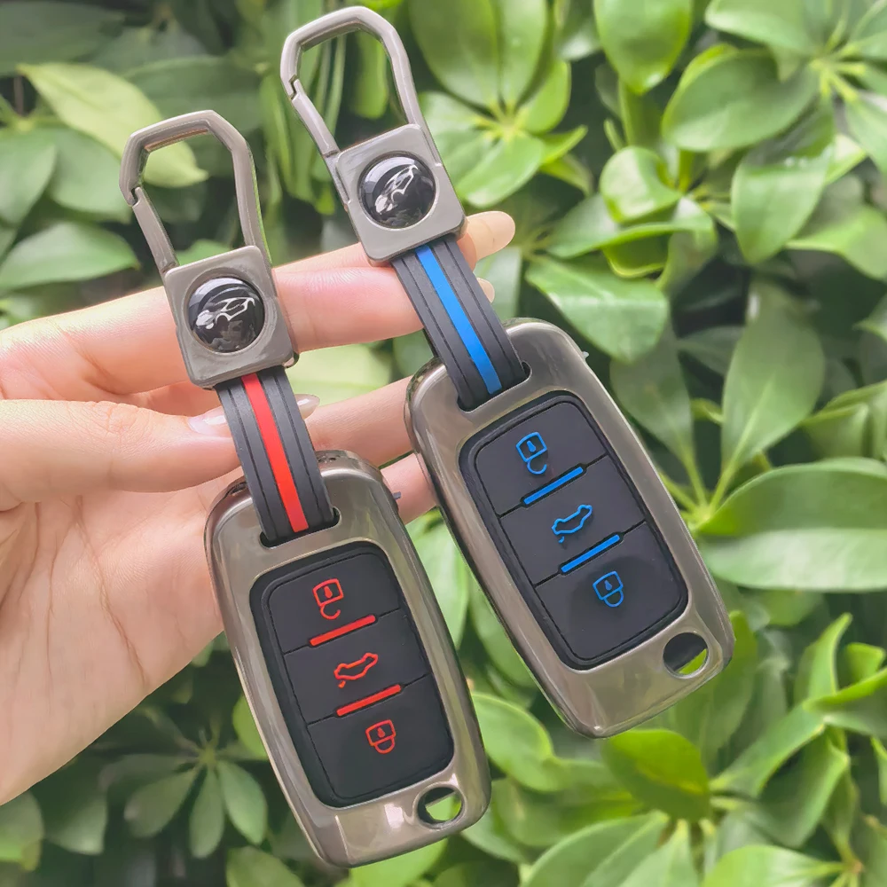 For Volkswagen VW Polo Golf Passat Tiguan Beetle Caddy T5 Up Eos Skoda Octavia Seat Leon Altea Car Remote Key Case Cover