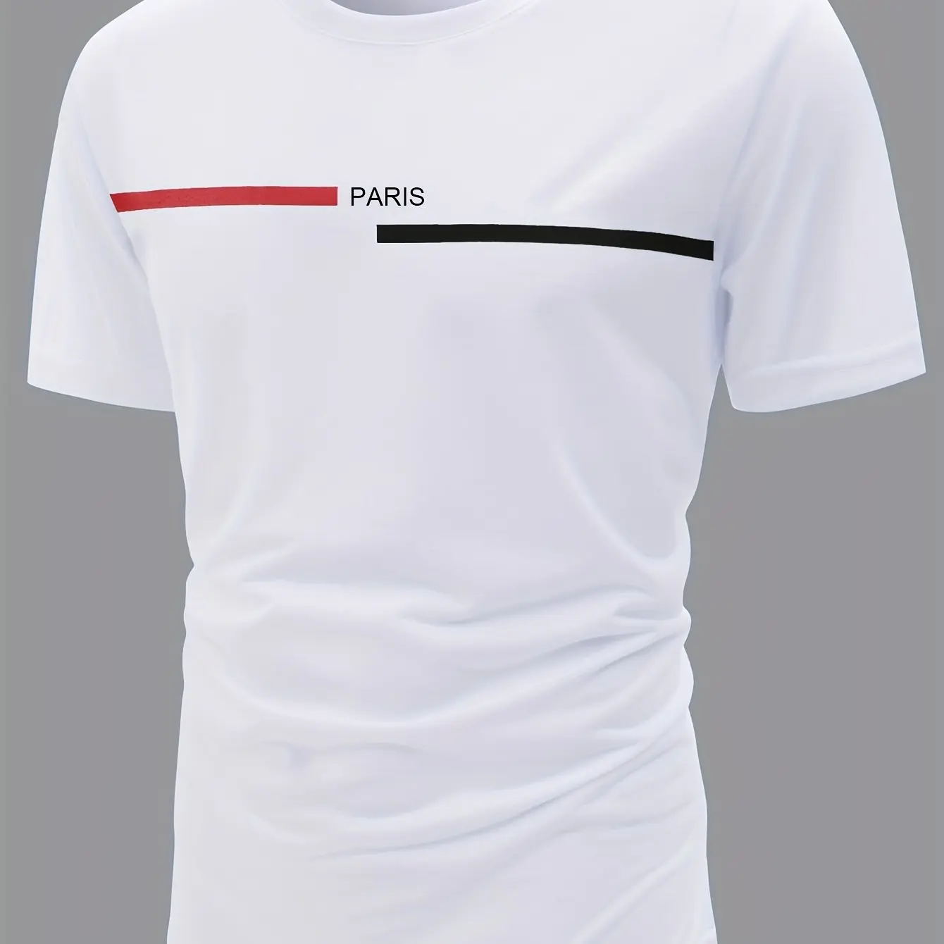 

Fashion Summer 3D Stripe Letter Print Men's T Shirt Hip Hop Trend Harajuku Streetwear Casual O-neck Oversized T-shirts Men Tops