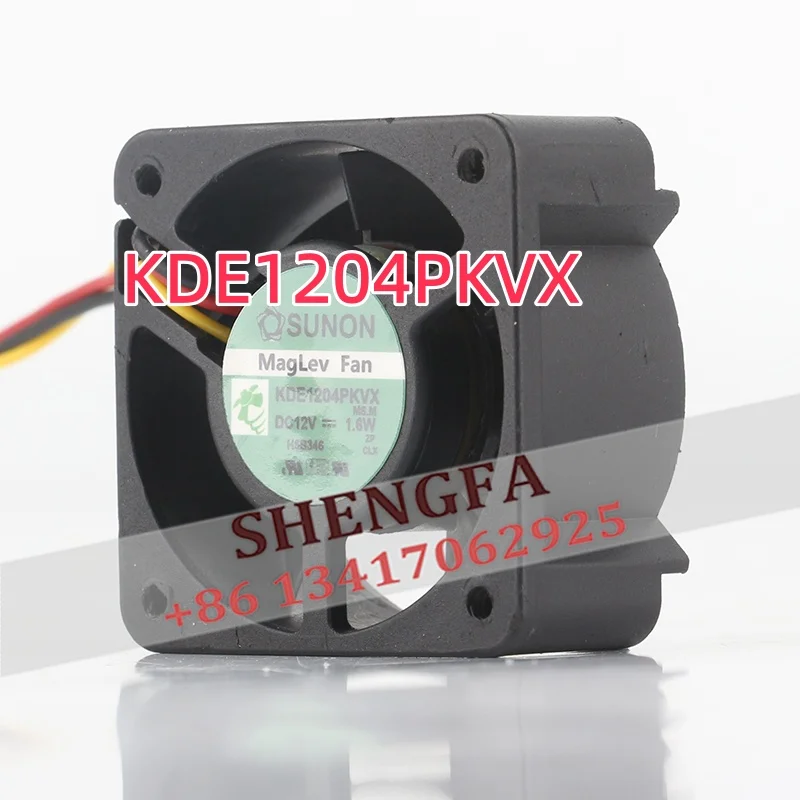 Original model SUNON 4cm KDE1204PKVX 4020 40X40X20MM magnetic levitation high-volume fan with 1.4W power