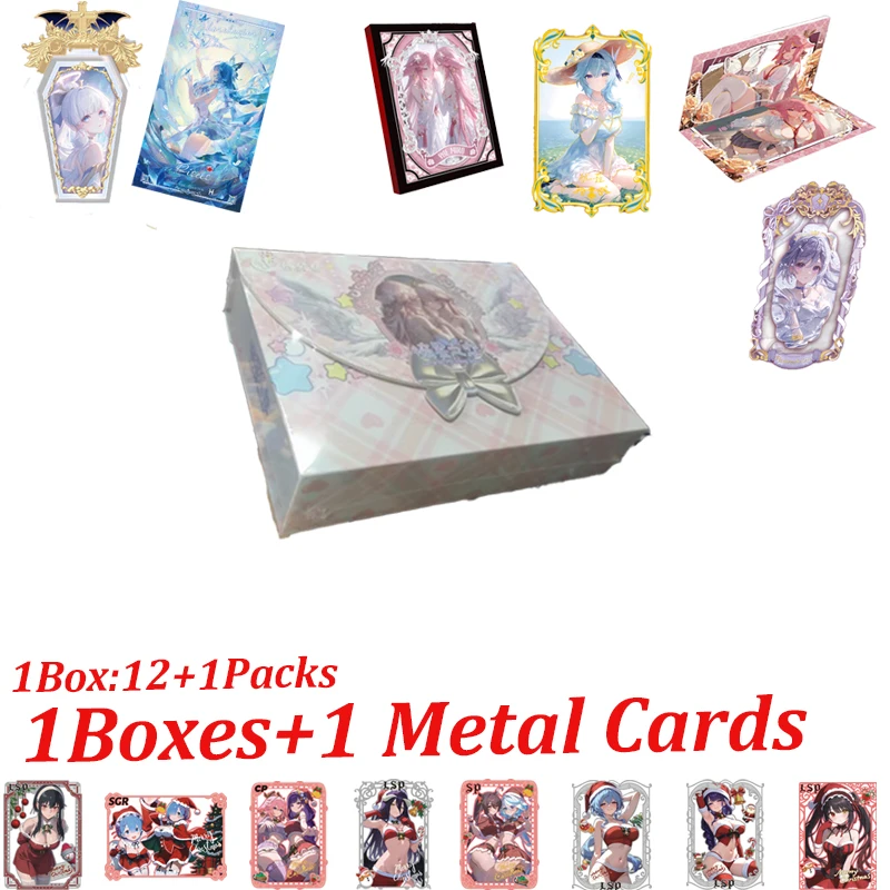 

Newest Choice Goddess Card Love Of Picking Star Hobby Game Waifu Collection Card Box Doujin Booster Box Spicy Art Card