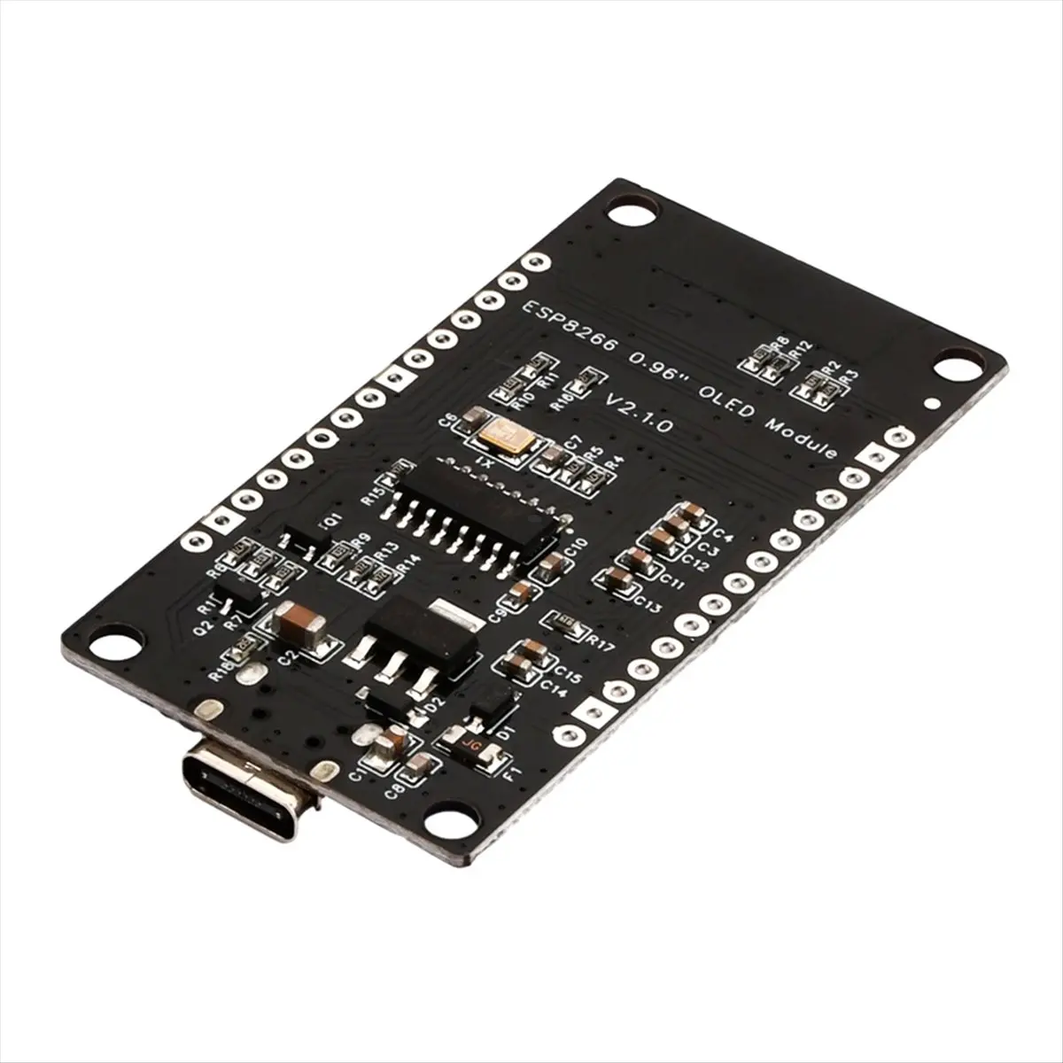 

(ABGQ) Nodemcu ESP8266 Development Board Serial Wifi Module CH340G with 0.96 OLED Screen for Arduino/Micropython ESP8266(A)