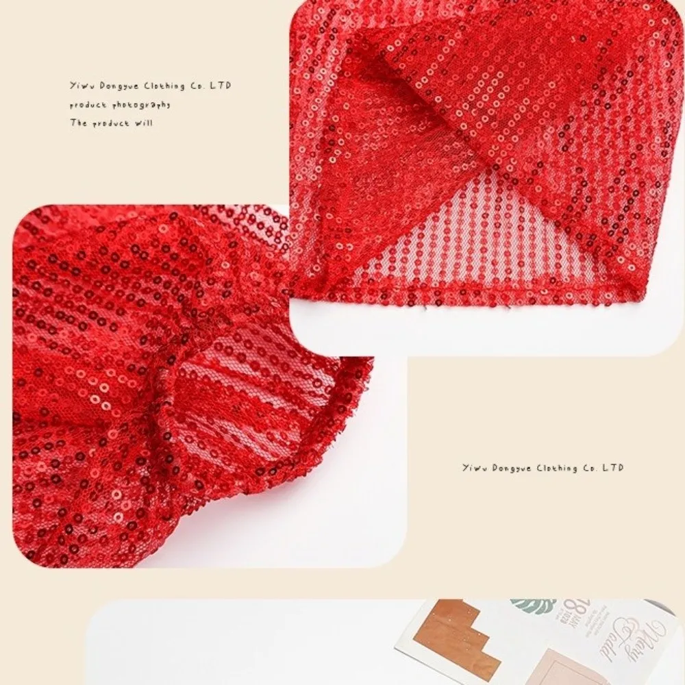 ปลอกขาประดับเลื่อมแบบใหม่ วิบวับ หรูหรา ถุงน่องสำหรับคอสเพลย์ งานปาร์ตี้ ชุดเดรส ปลอกขา ของขวัญ