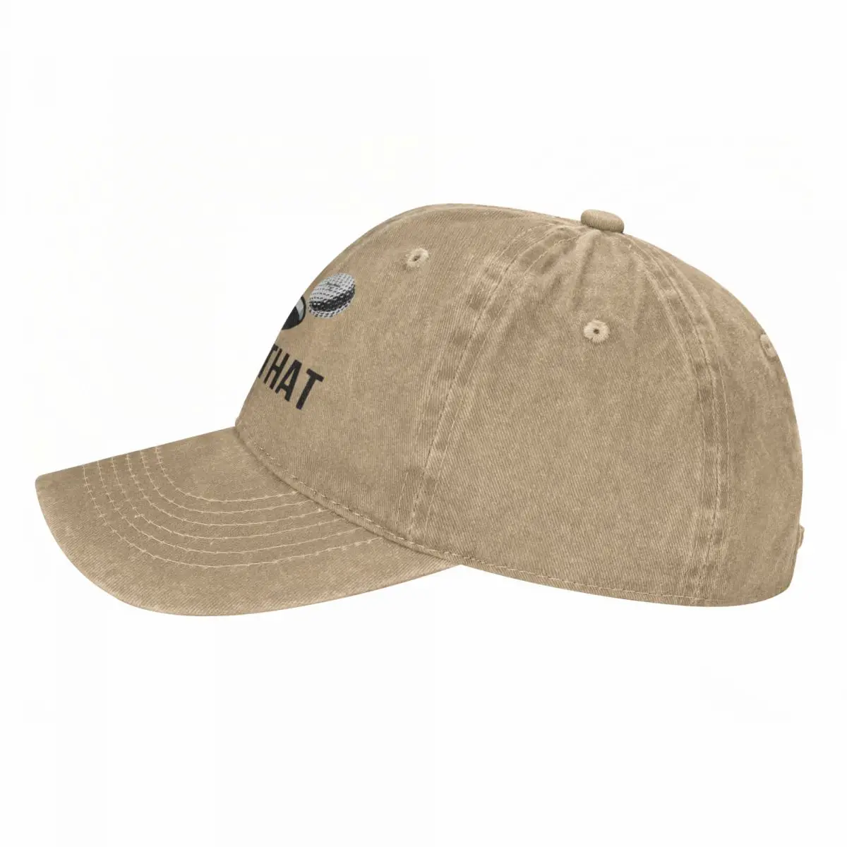 I&# 27;d Tap That - Funny Golf Baseball Caps Snapback Denim Hats Outdoor Adjustable Casquette Streetwear Baseball Cowboy Hat image 6