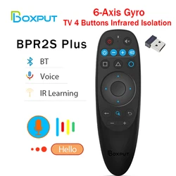 BOXPUT BPR2S PLUS G10S 2.4G Wireless IR Remote Controller BLE Voice Control Air Mouse Smart Remote Control for Android Tv Box PC