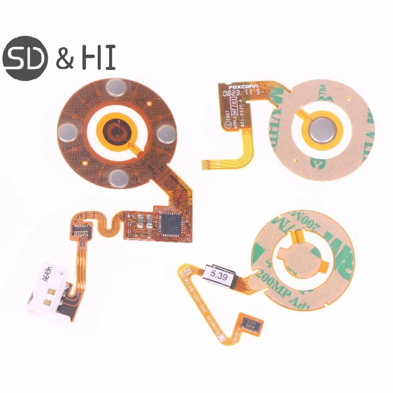 Rueda de clic con cinta de cable flexible para IPod Nano 2 2nd 3 3rd 5 5th Accesorios