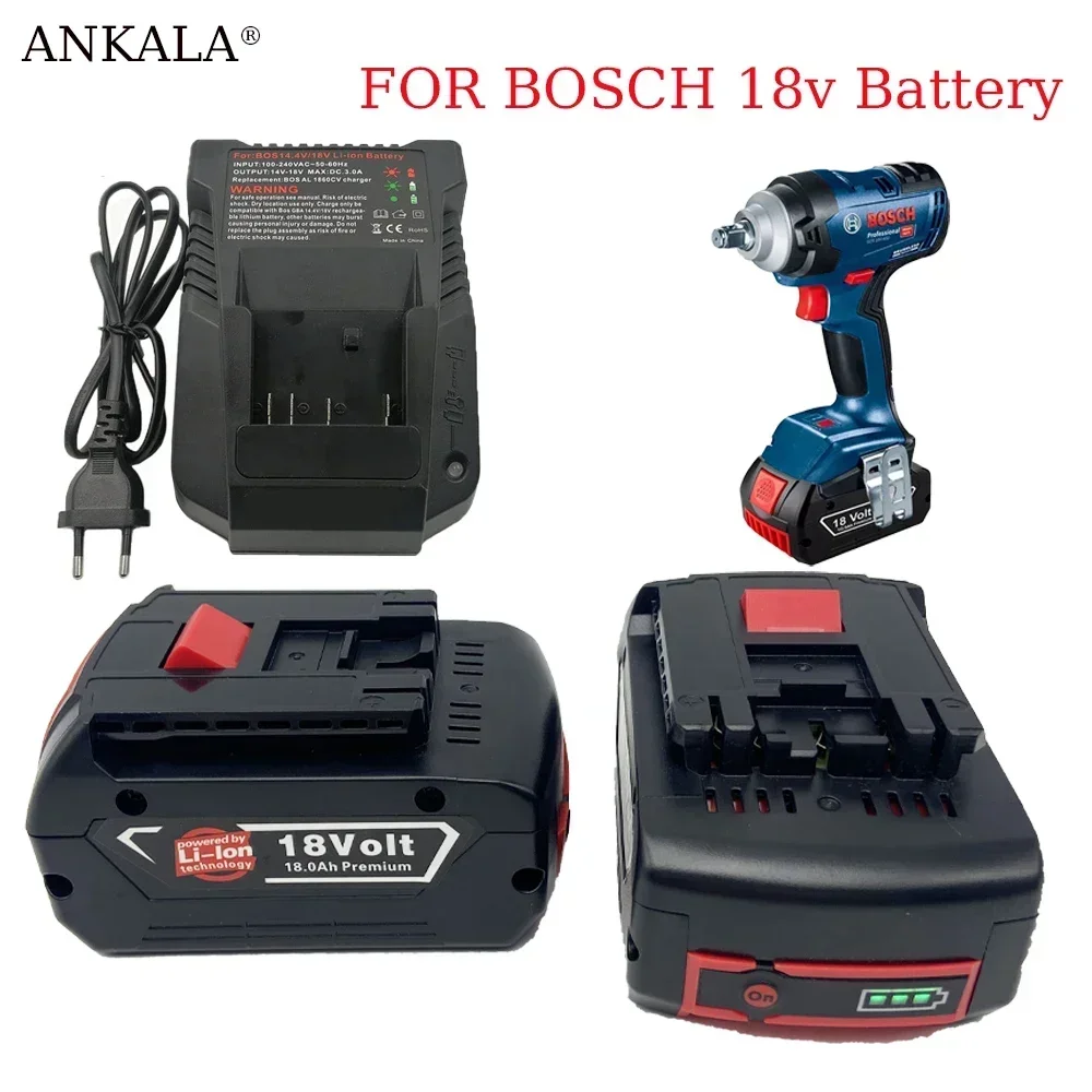 Bosch lithium-ion battery, 18V, 18000 mAh, 18V, 18Ah