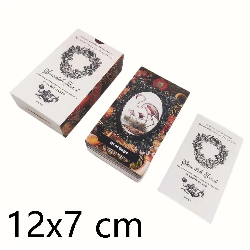 12x7 cm Seawitch Tarot Paper Manual Card Games