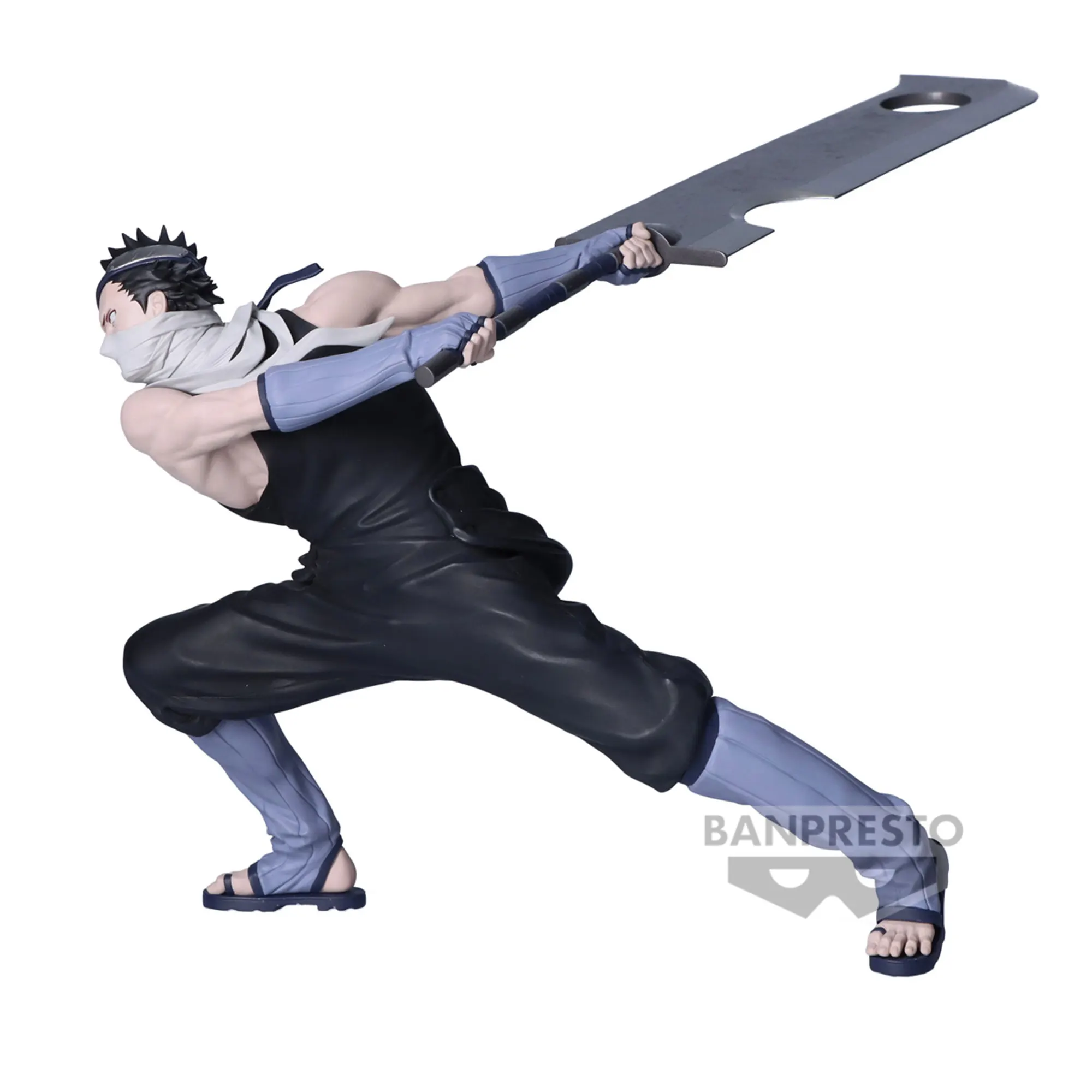 In Stock Original Anime Natuto Momochi Zabuza VIBRATION STARS Action Figure PVC Shippuden Toys Doll Model Collection 13cm