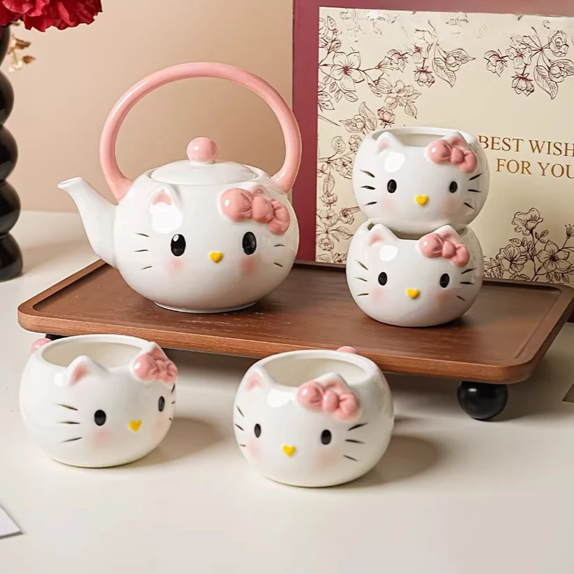 set-teiera-e-tazza-anime-hello-kitty-tazza-in-ceramica-creativa-a-forma-di-tazza-d'acqua-tazza-da-caffe-per-feste-regali-di-compleanno-regalo-di-nozze