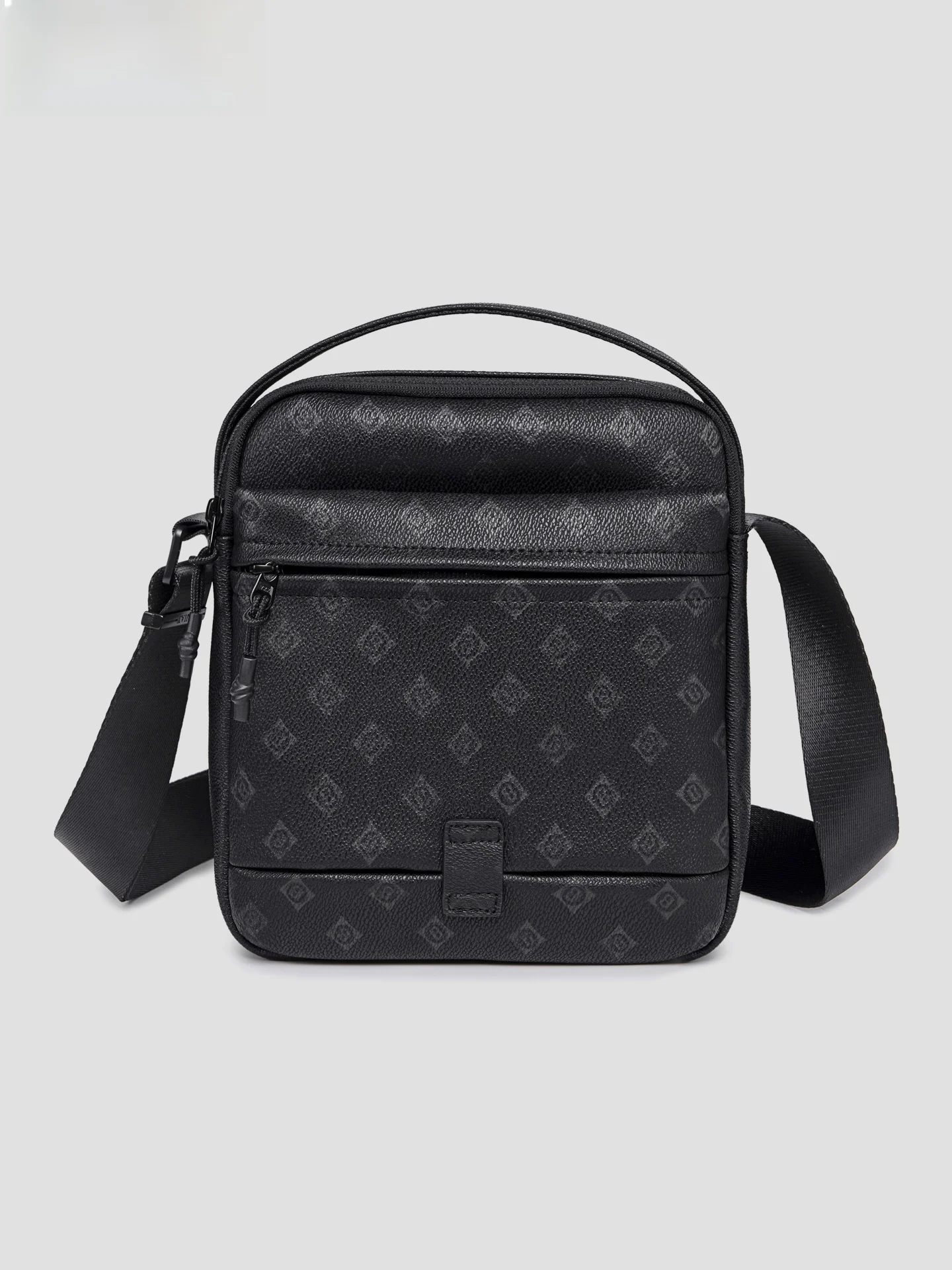 

Lightweight Multi-Functional Men's Shoulder Bag Casual Fashion Print Handbag Business Crossbody Bag Stylish Old Pattern