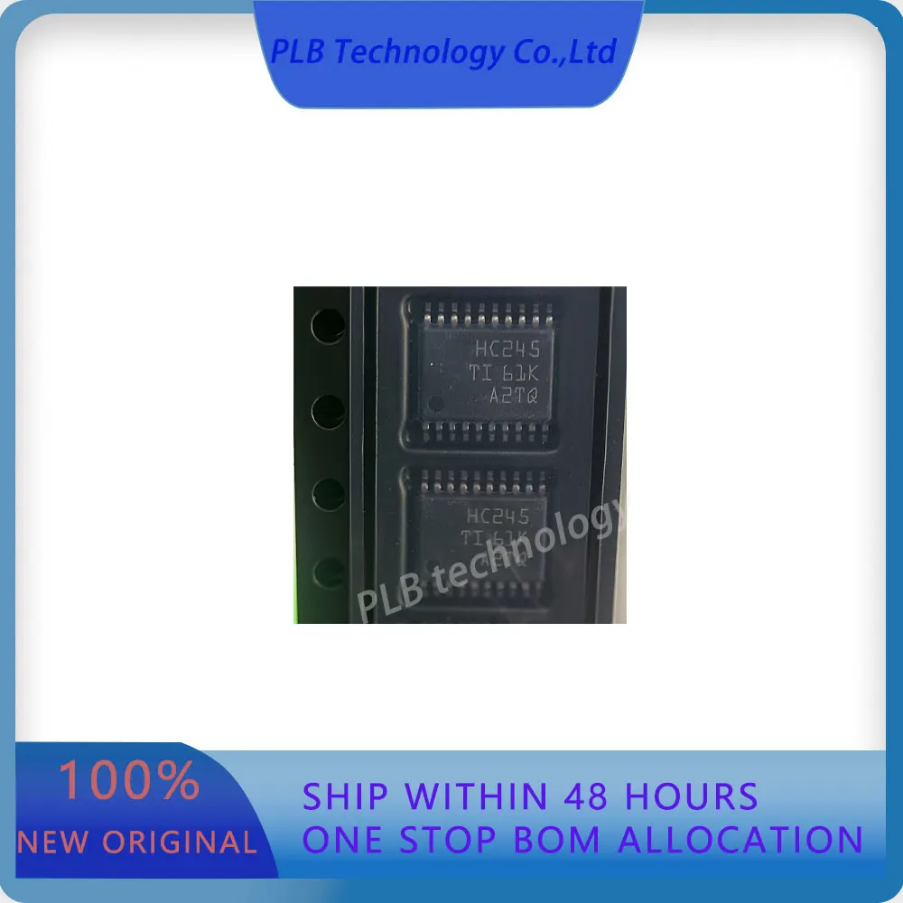 

50PCS SN74HC245PWR SN74HC245 TSSOP-20 Octal Bus Transceivers With 3-State Outputs Original Stock