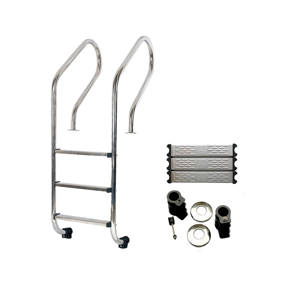 

Factory Wholesale Full Set Swimming Pool Equipment With Filter/step Ladders