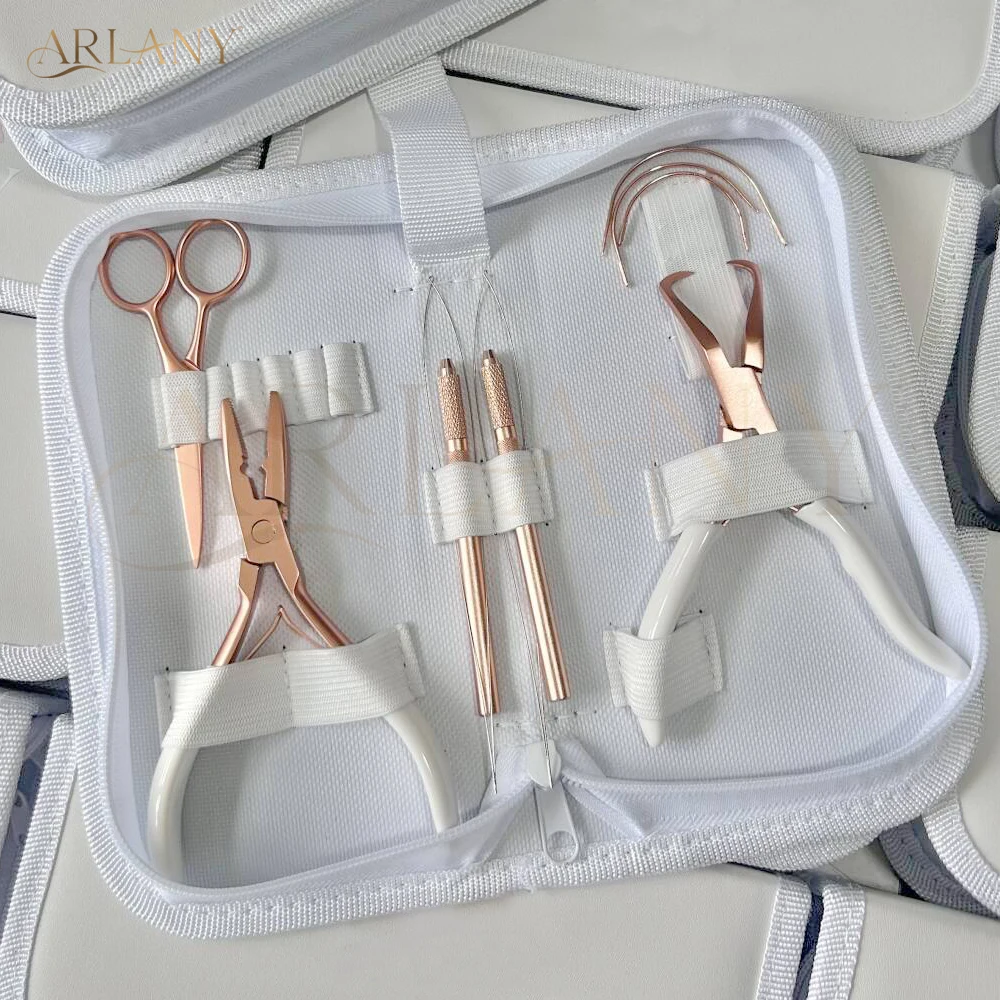 

ARLANY комплект плоскогубцев для наращивания волос, плоскогубцы Microlink для наращивания утка, мишура для наращивания волос, инструмент для бисера, крючок для вытягивания волос